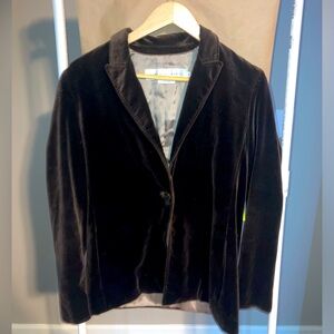 Vintage Garfield & Marks Velvet Blazer